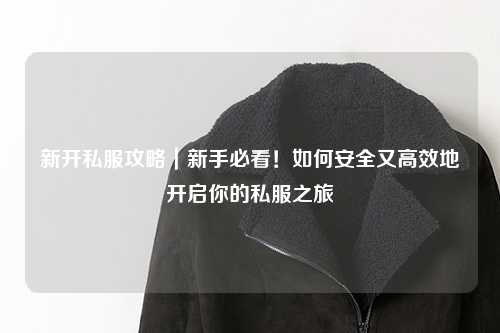 新开私服攻略｜新手必看！如何安全又高效地开启你的私服之旅